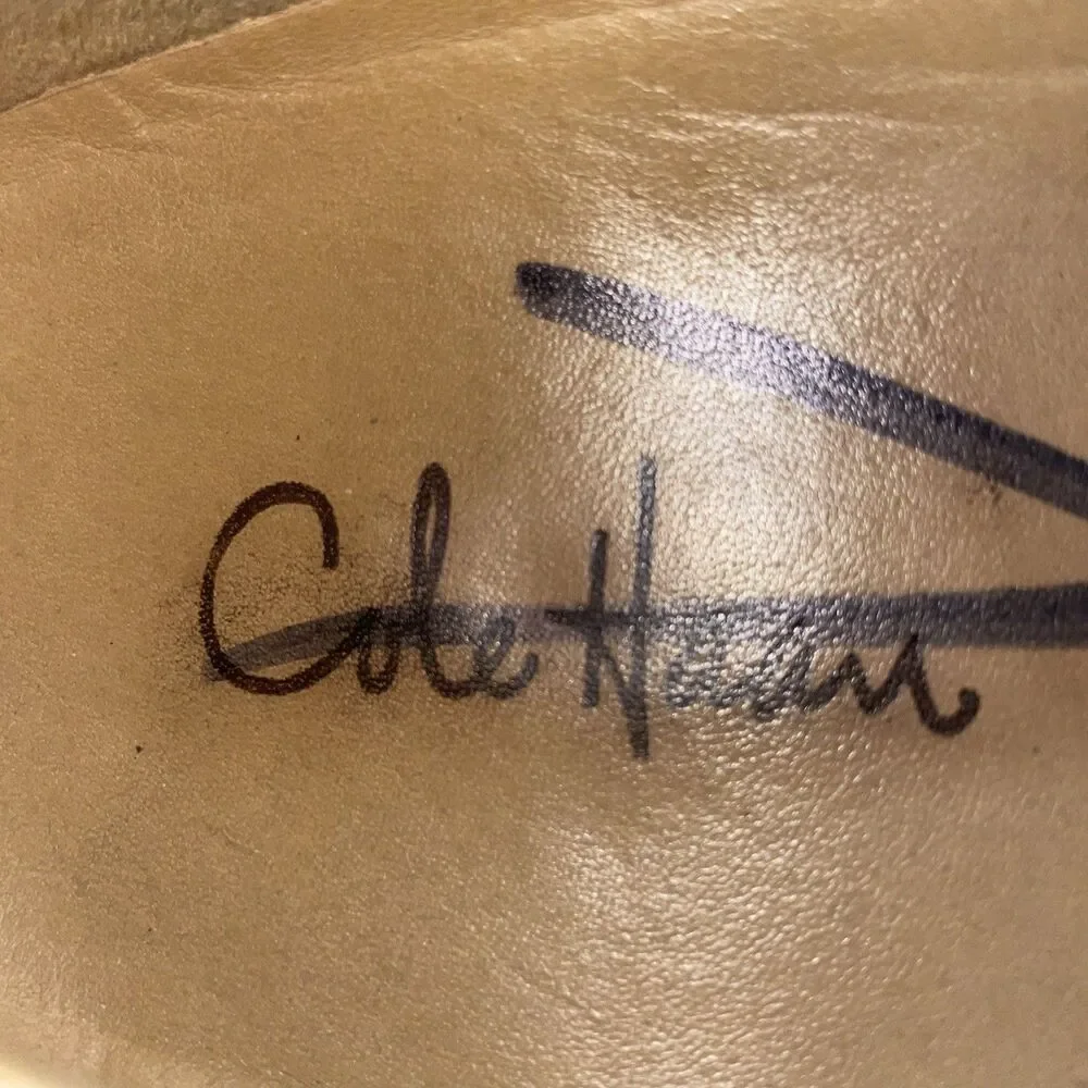 Cole Haan Men’s Dress Loafers Size 11 M Black Leather Weave Business Formal City